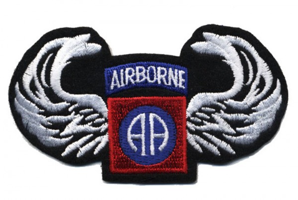 Winged 82d Patch-Large - 82nd Airborne Division Museum